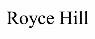royce hill
