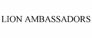 lion ambassadors
