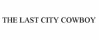 the last city cowboy