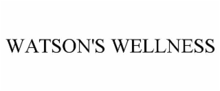 watson's wellness