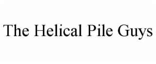 the helical pile guys