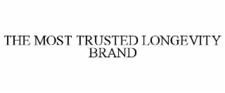 the most trusted longevity brand