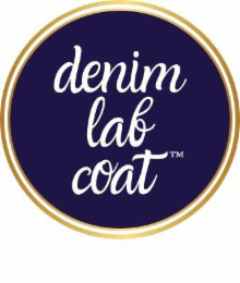 denim lab coat