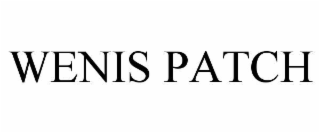 wenis patch