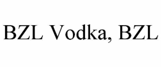 bzl vodka, bzl