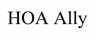 hoa ally