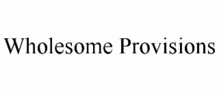wholesome provisions