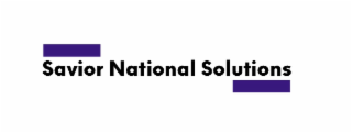 savior national solutions