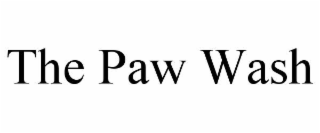 the paw wash