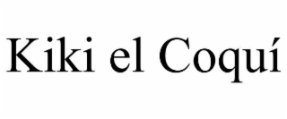 kiki el coquÍ