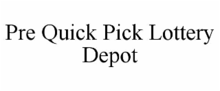 pre quick pick lottery depot