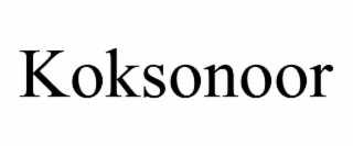 koksonoor