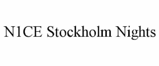 n1ce stockholm nights