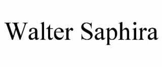 walter saphira