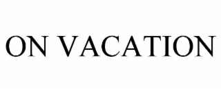 on vacation