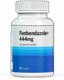 fenbendazole+ 444mg lab tested| purity>99% 90 capsules
