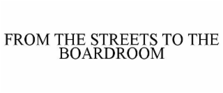 from the streets to the boardroom