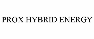prox hybrid energy