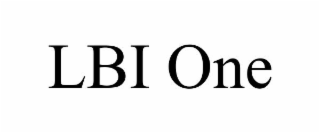 lbi one