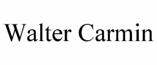 walter carmin