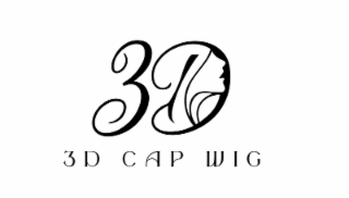 3d cap wig