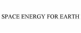 space energy for earth