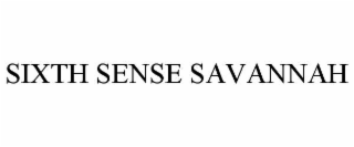 sixth sense savannah
