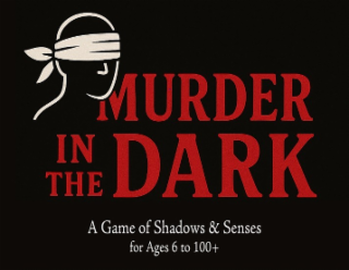 murder in the dark a game of shadows & senses for ages 6 to 100+