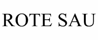 rote sau