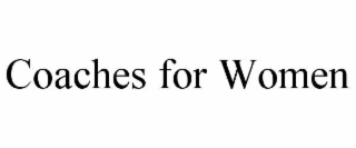 coaches for women
