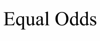 equal odds