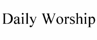 daily worship