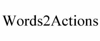 words2actions