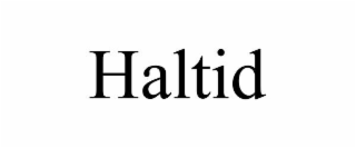 haltid