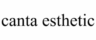canta esthetic