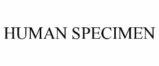 human specimen