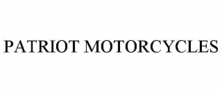 patriot motorcycles
