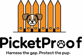 of picketpr harness the gap. protect the pup.