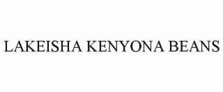 lakeisha kenyona beans