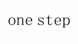 one step