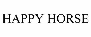 happy horse