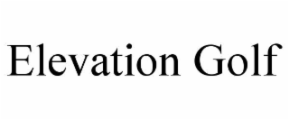elevation golf