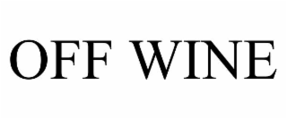 off wine