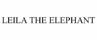 leila the elephant
