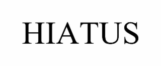 hiatus