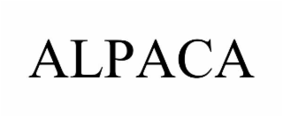 alpaca