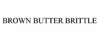 brown butter brittle