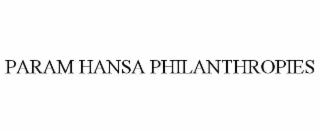 param hansa philanthropies