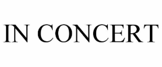 in concert