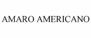 amaro americano